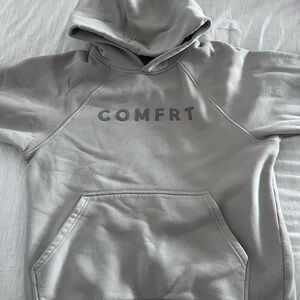 Gray Hoodie with Front Pocket